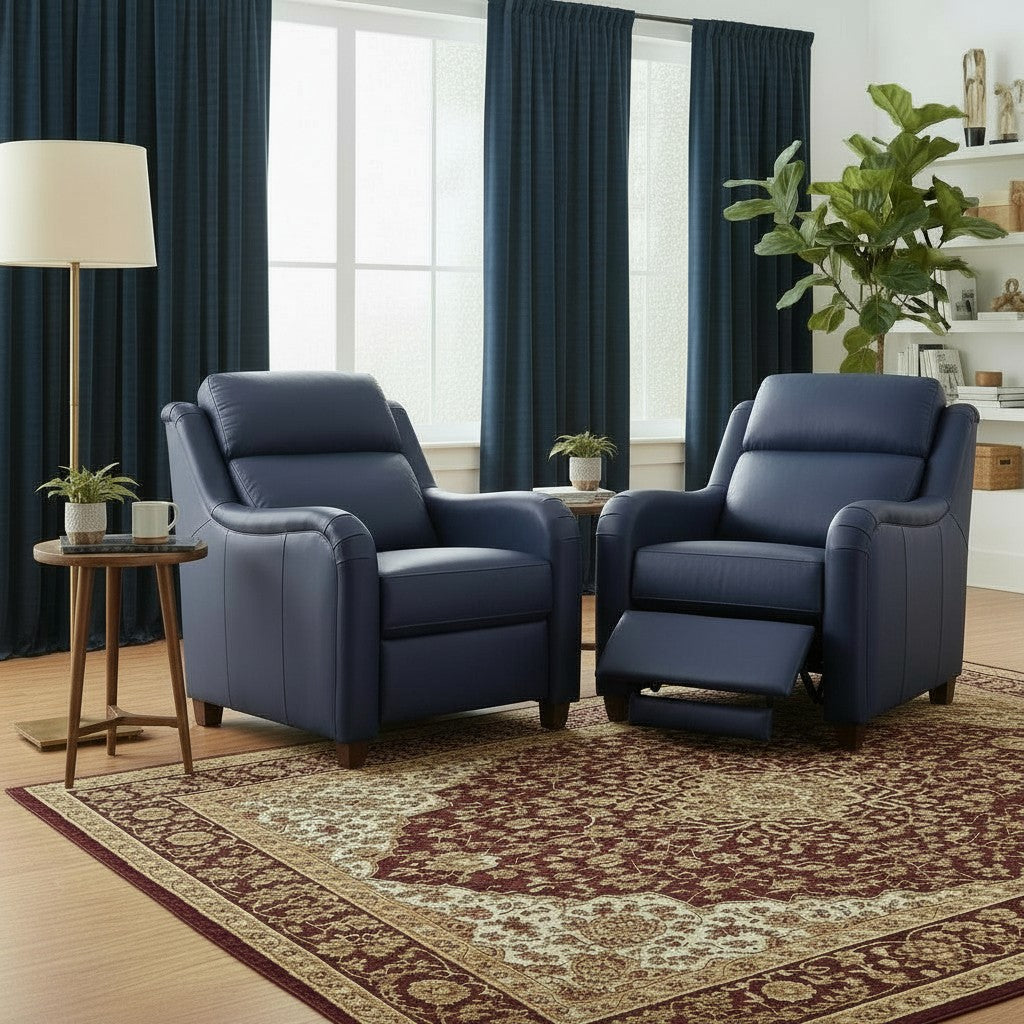 Uptown Sebastian Alicia Luxury Power Motion Leather Recliner Chair