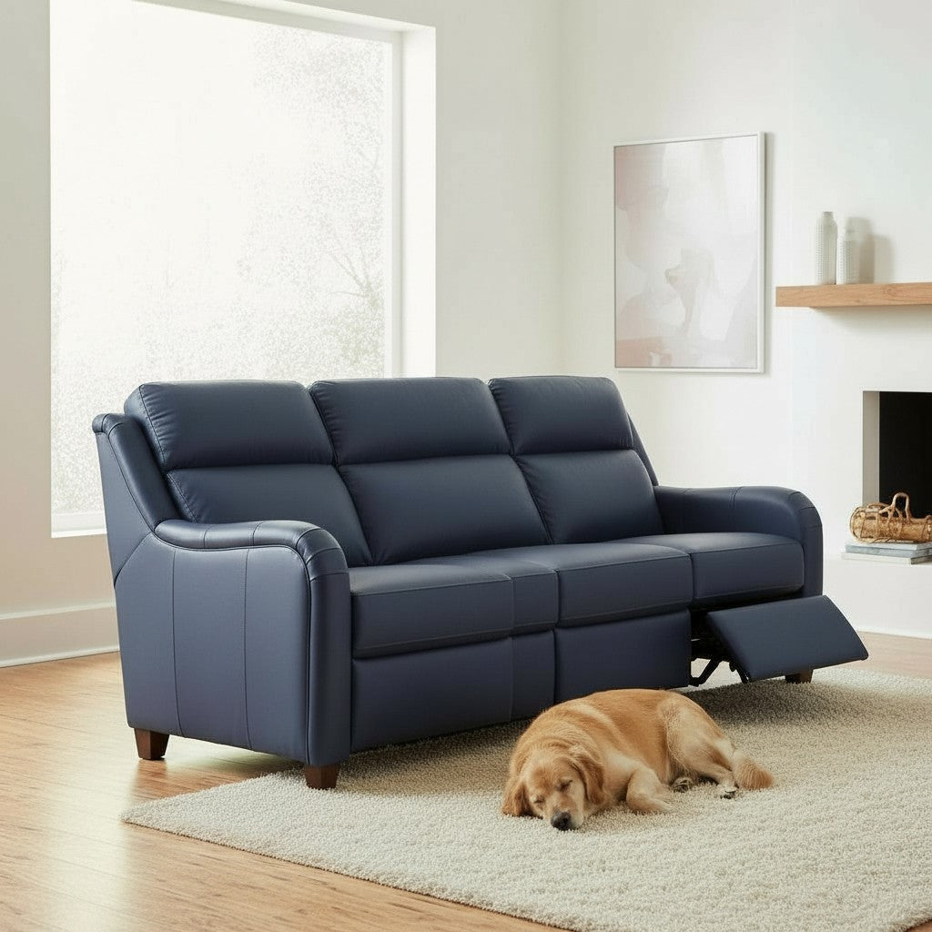 Alicia Luxury Power Motion Leather Sofa -- view 5