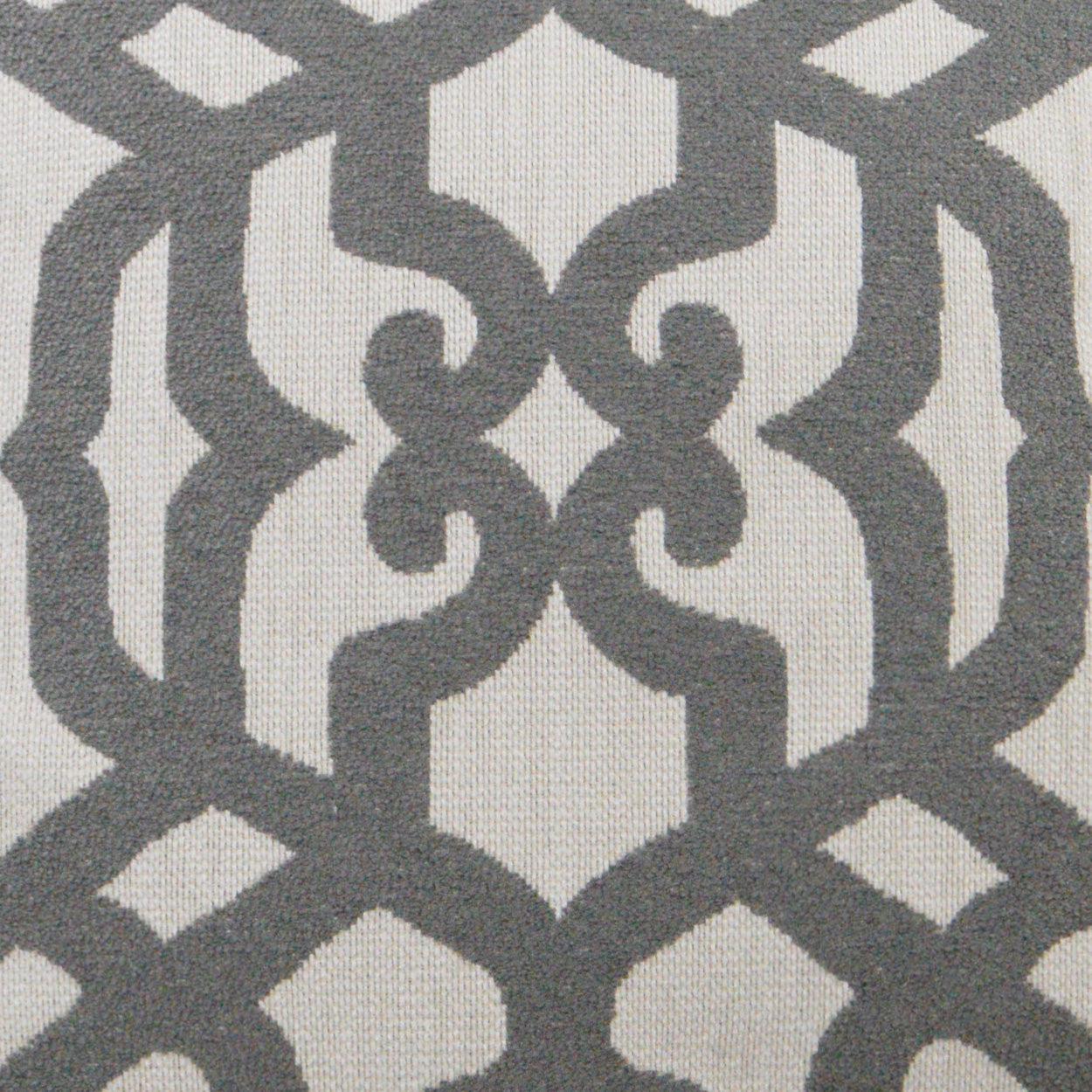 D.V. Kap Allure Grey Grey Throw Pillow With Insert