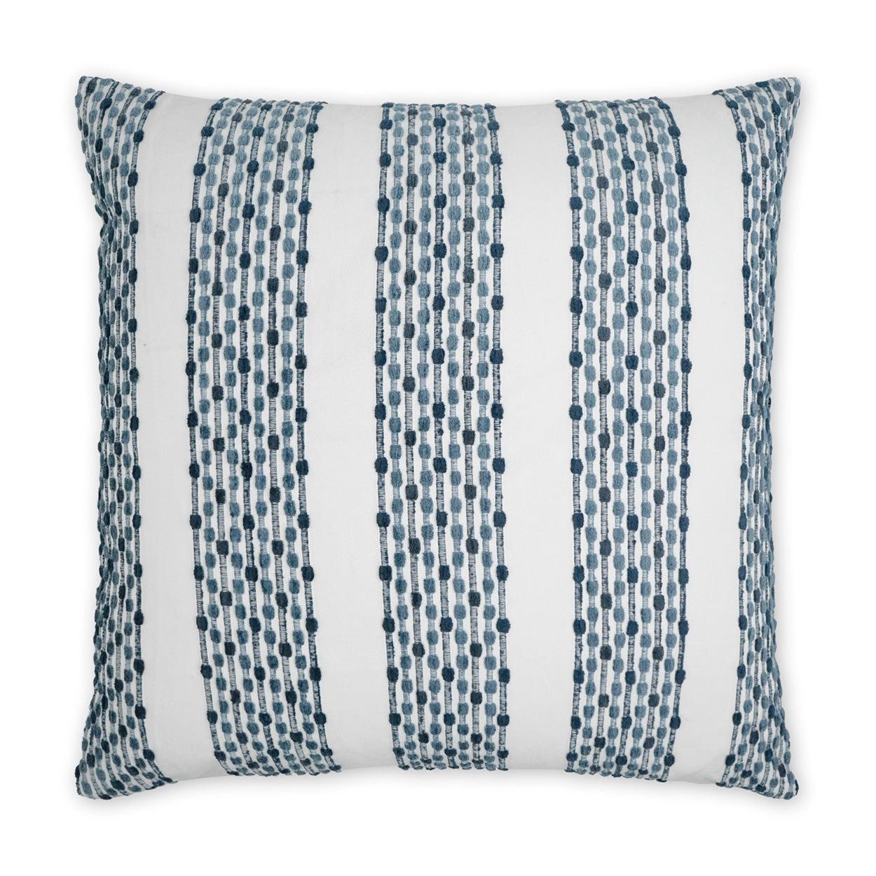 D.V. Kap Amerson Blue Throw Pillow With Insert