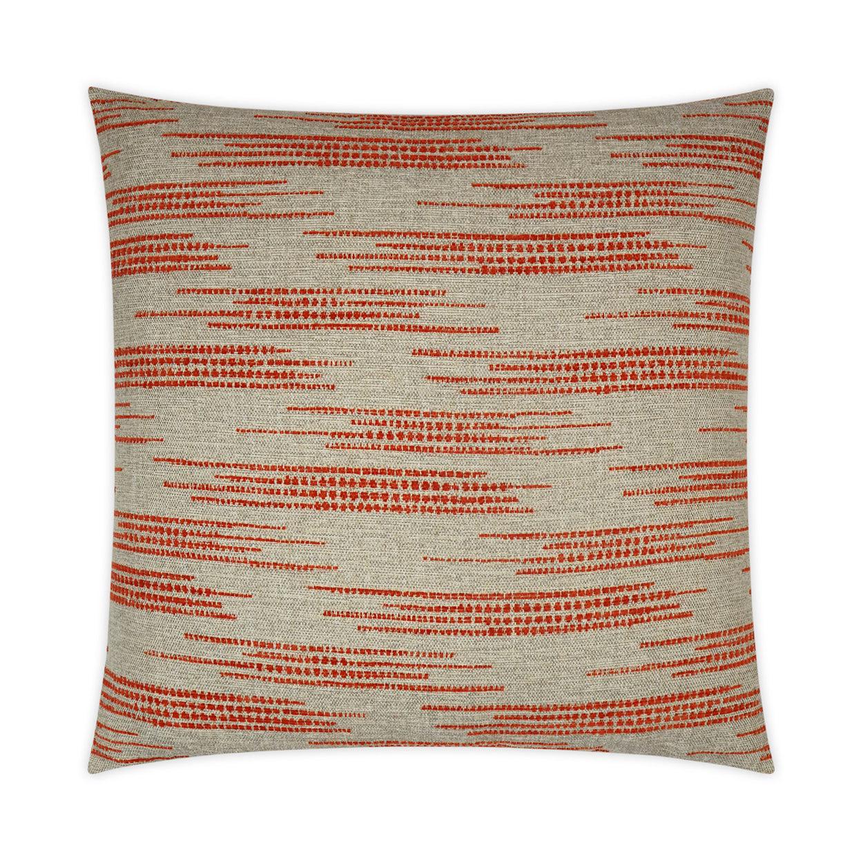 D.V. Kap Amsterdam Red Throw Pillow With Insert