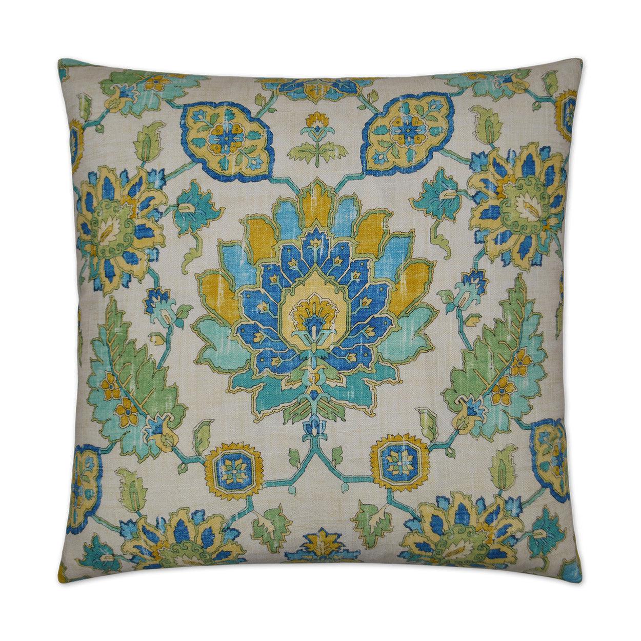 D.V. Kap Andromeda Caribe Multi Color Throw Pillow With Insert