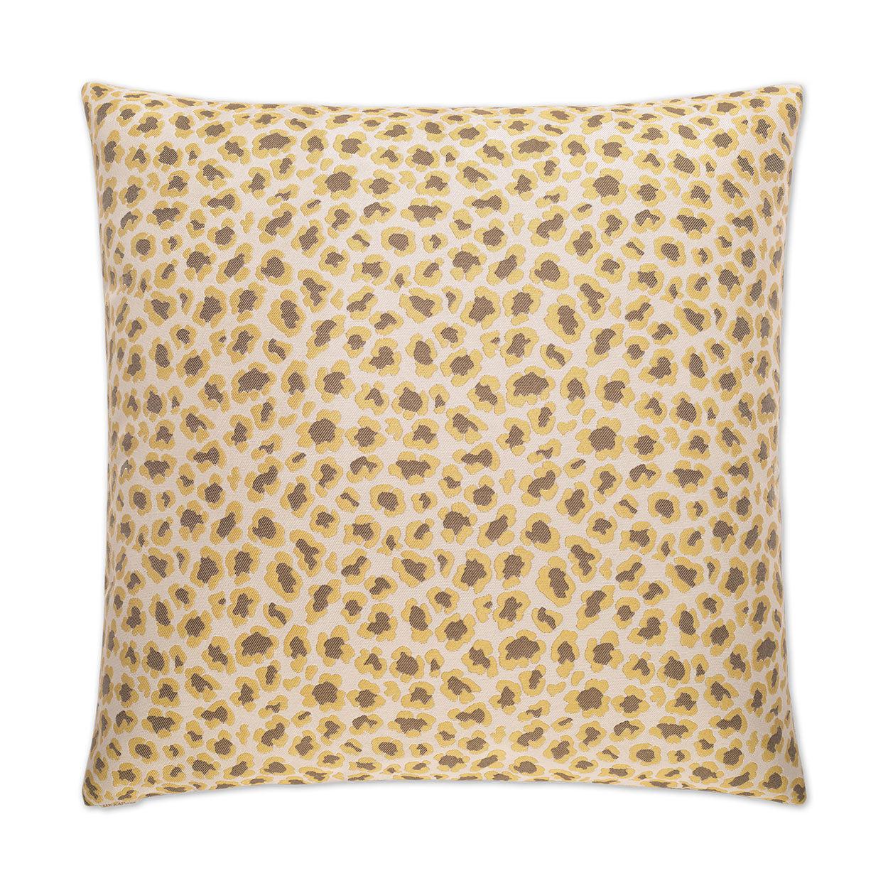 D.V. Kap Angola Yellow Throw Pillow With Insert