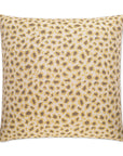 D.V. Kap Angola Yellow Throw Pillow With Insert