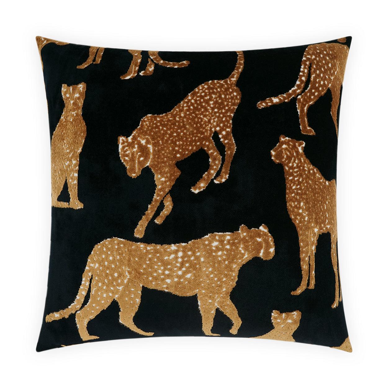 D.V. Kap Animique Ebony Black Throw Pillow With Insert