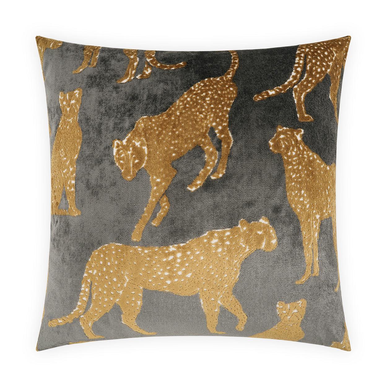 D.V. Kap Animique Slate Grey Throw Pillow With Insert