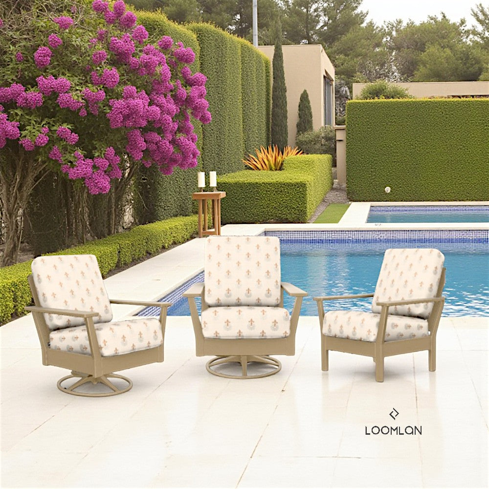 Telescope Antero Deep Seat Cushion Swivel Outdoor Rocker
