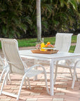 Telescope Aruba Sling Rectangular Outdoor Dining Set 5PC