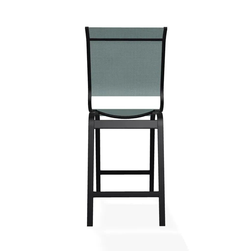 Telescope Aruba II Sling Balcony Height Armless Outdoor Chair