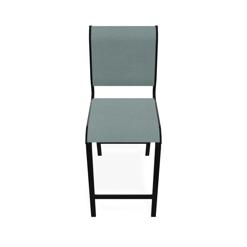 Telescope Aruba II Sling Balcony Height Armless Outdoor Chair