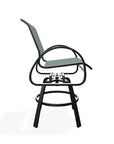 Telescope Aruba II Sling Balcony Height Swivel Outdoor Cafe Chair