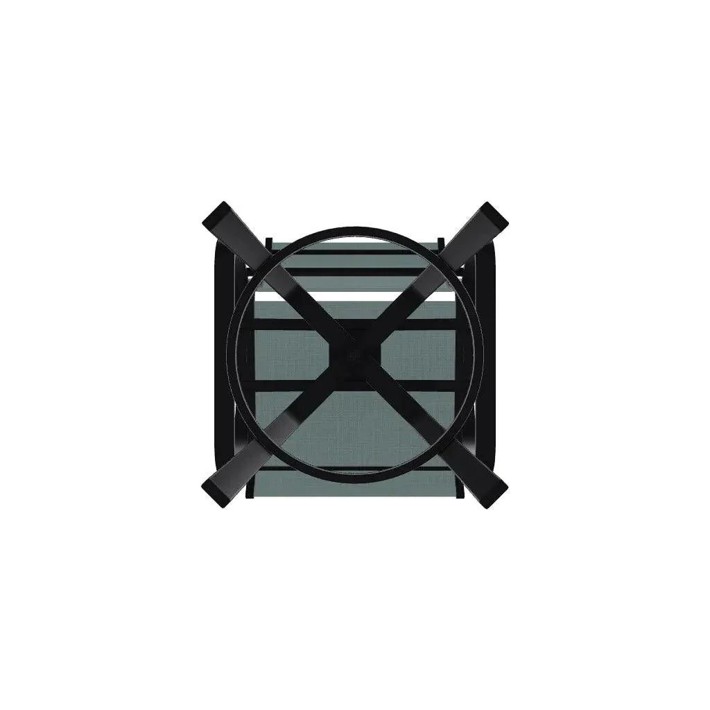 Telescope Aruba II Sling Balcony Height Swivel Outdoor Cafe Chair