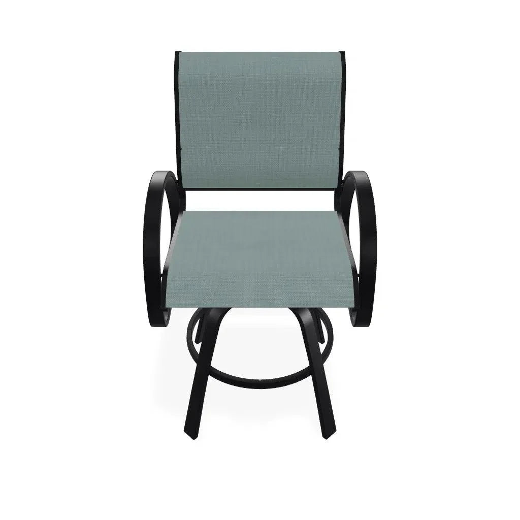 Telescope Aruba II Sling Balcony Height Swivel Outdoor Cafe Chair