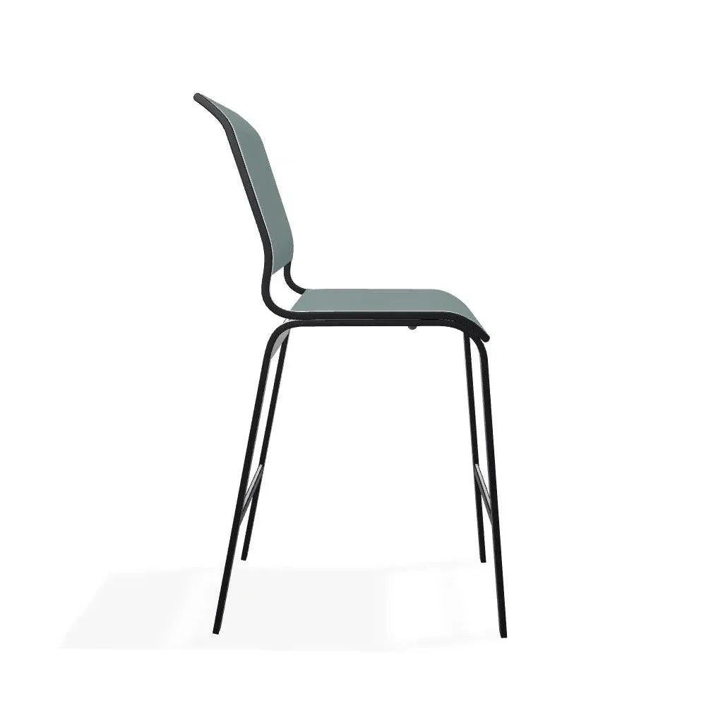 Telescope Aruba II Sling Bar Height Armless Outdoor Chair