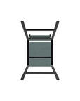 Telescope Aruba II Sling Bar Height Armless Outdoor Chair