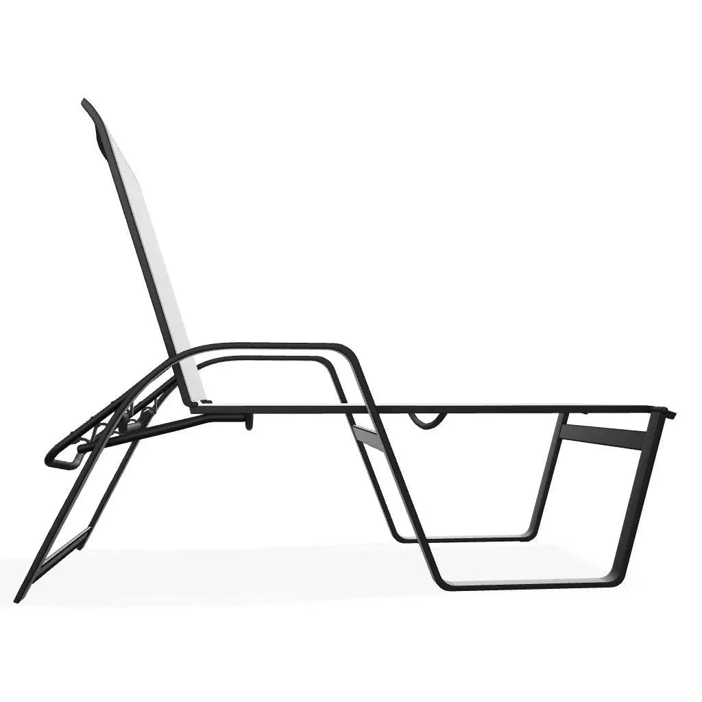 Telescope Aruba II Sling Lay-flat Stacking Outdoor Chaise