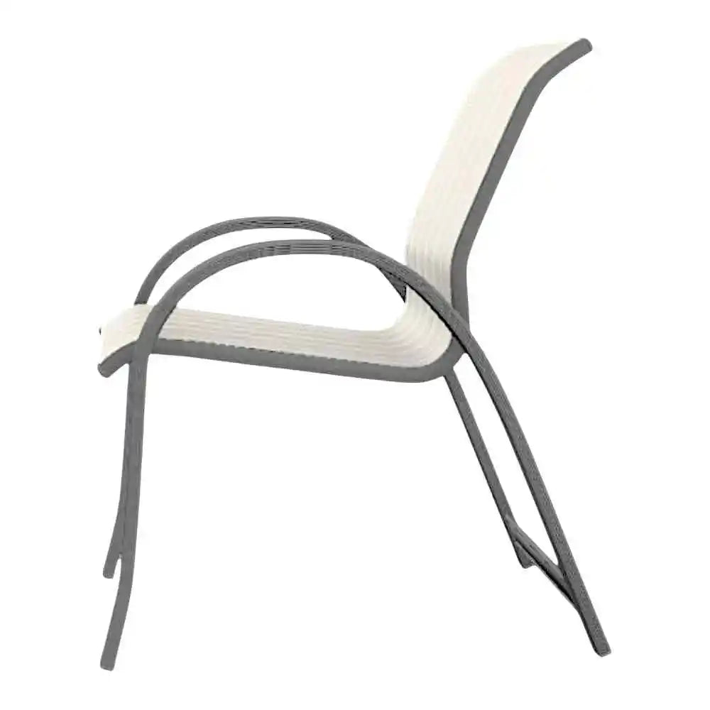 Telescope Aruba II Sling Stacking Outdoor Arm Chair