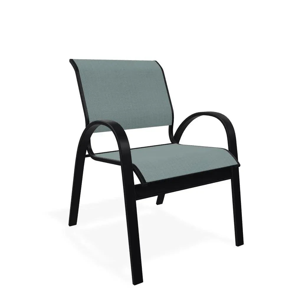 Telescope Aruba II Sling Dining Height Stacking Outdoor Cafe Chair