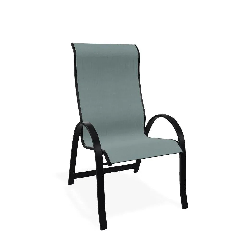 Telescope Aruba II Sling Supreme Stacking Outdoor Arm Chair
