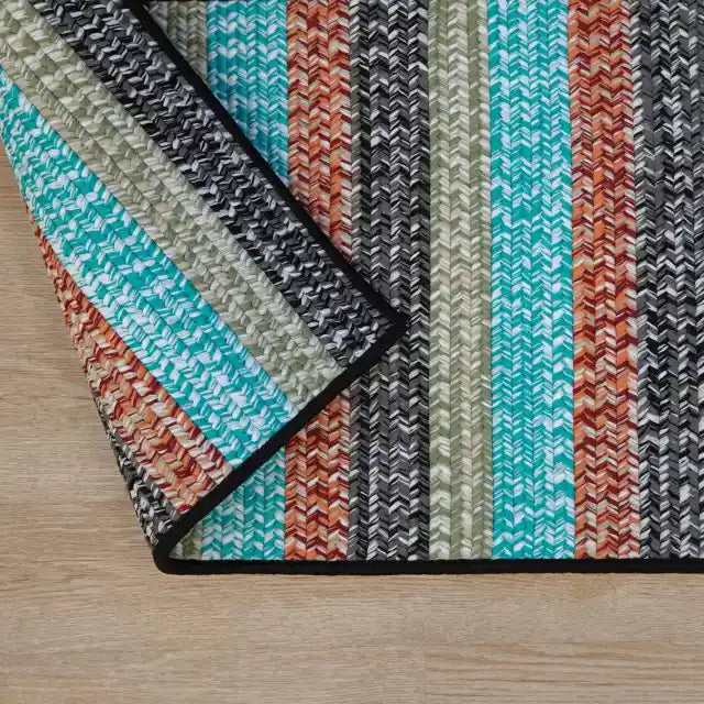 Ashton Tweed Stripe Runner Outdoor Rugs