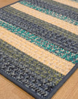 Ashton Tweed Stripe Square Outdoor Rugs