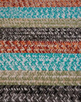 Ashton Tweed Stripe Square Outdoor Rugs