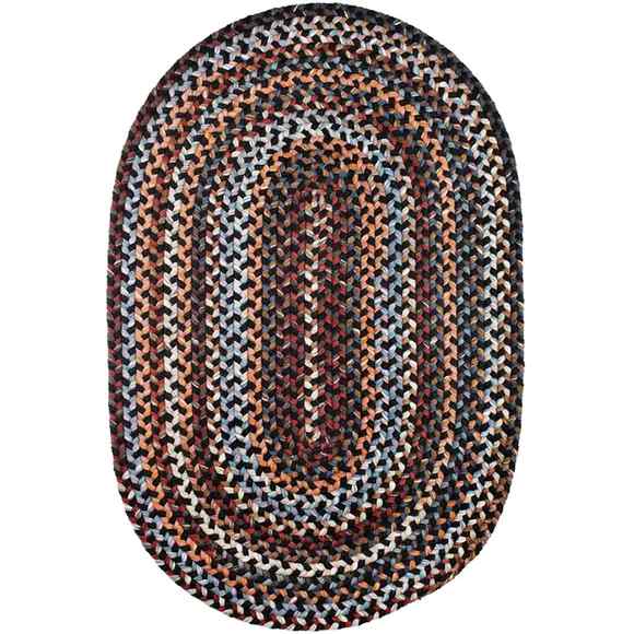 Astoria Braided Oval Reversible Area Rugs