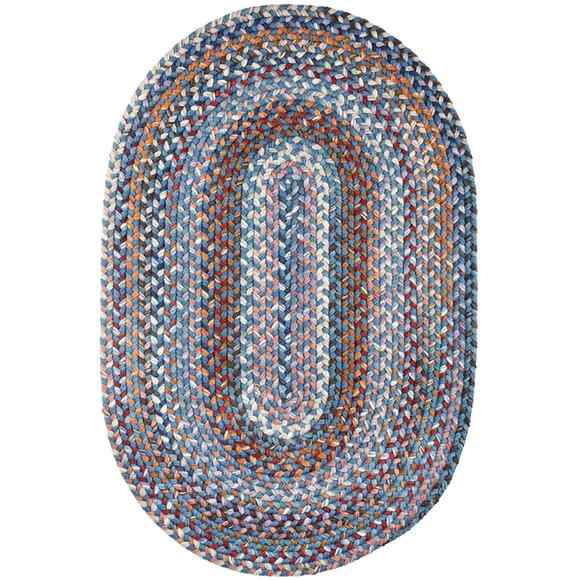 Astoria Braided Oval Reversible Area Rugs