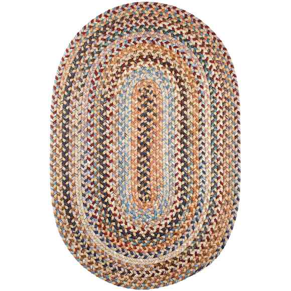 Astoria Braided Oval Reversible Area Rugs