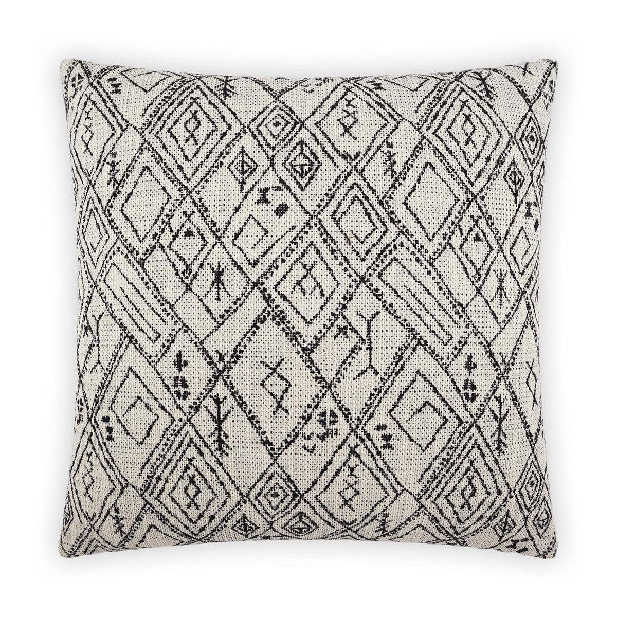 D.V. Kap Atez Pepper White Throw Pillow With Insert