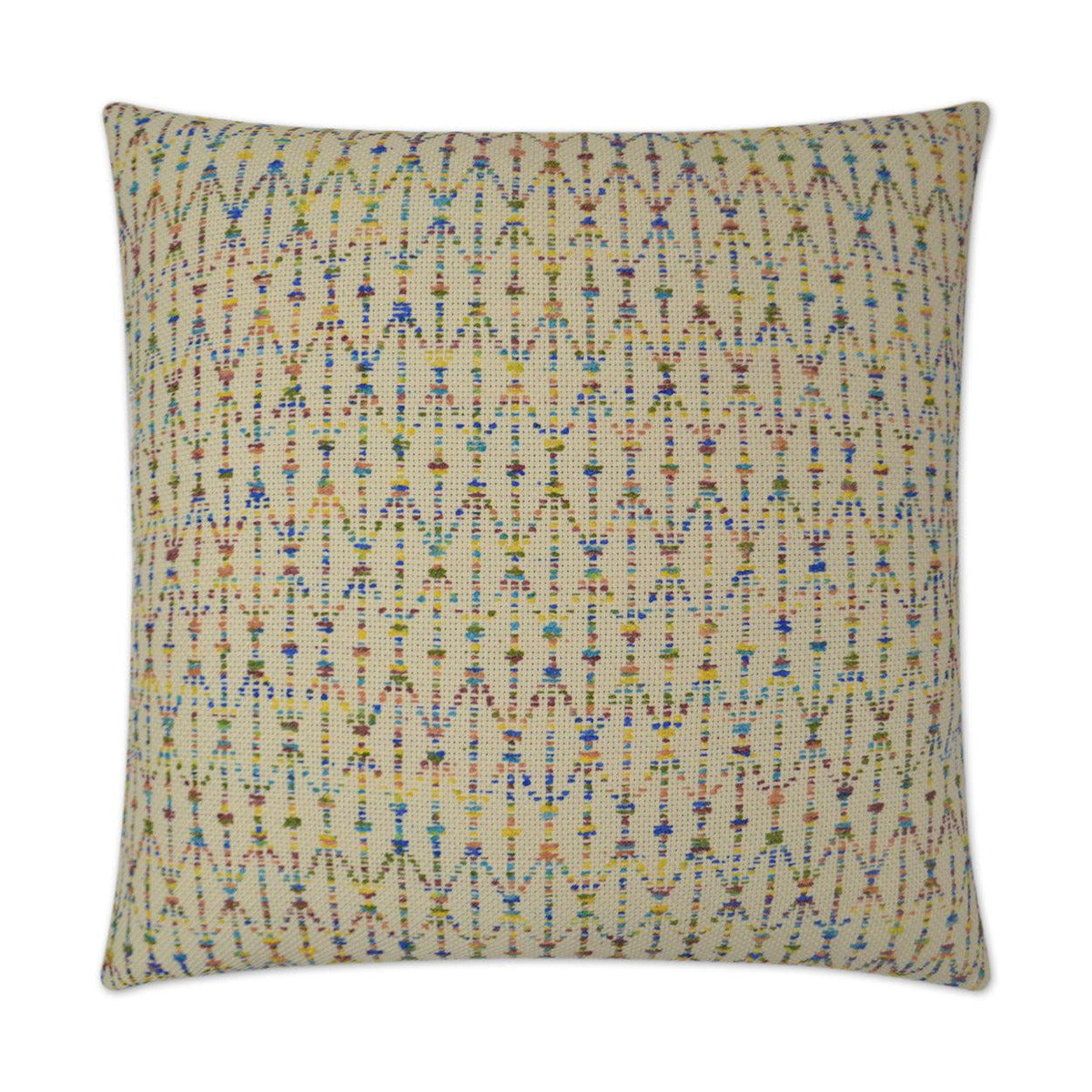 D.V. Kap Atomic Confetti Brown Throw Pillow With Insert