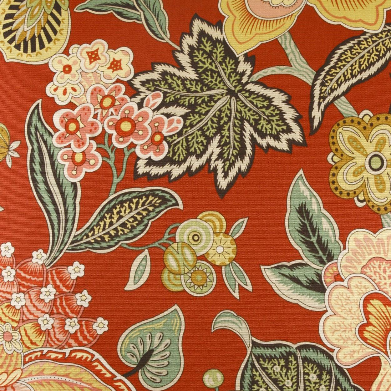 D.V. Kap Augustus Red Throw Pillow With Insert