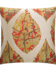 D.V. Kap Autumn Red Throw Pillow With Insert