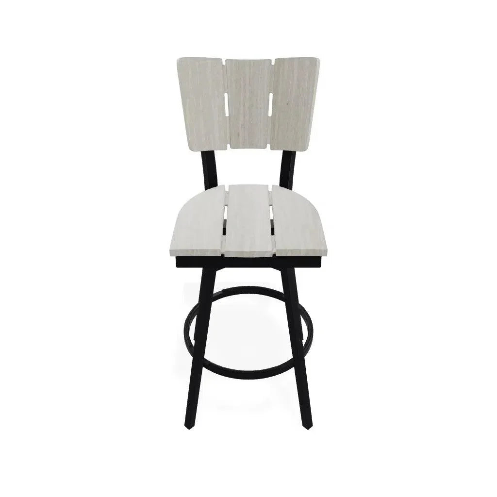 Telescope Avant Balcony Height Armless Swivel Outdoor Chair