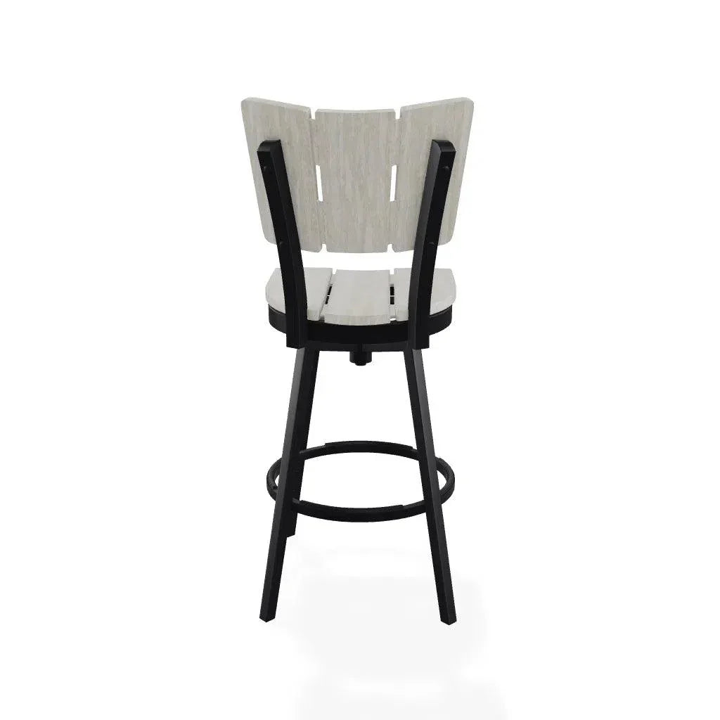 Telescope Avant Balcony Height Armless Swivel Outdoor Chair