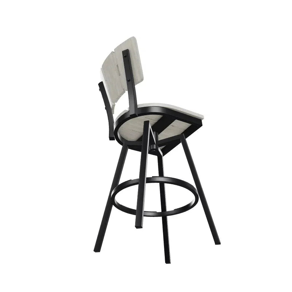 Telescope Avant Balcony Height Armless Swivel Outdoor Chair