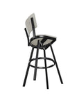 Telescope Avant Armless Swivel Outdoor Bar Height Chair