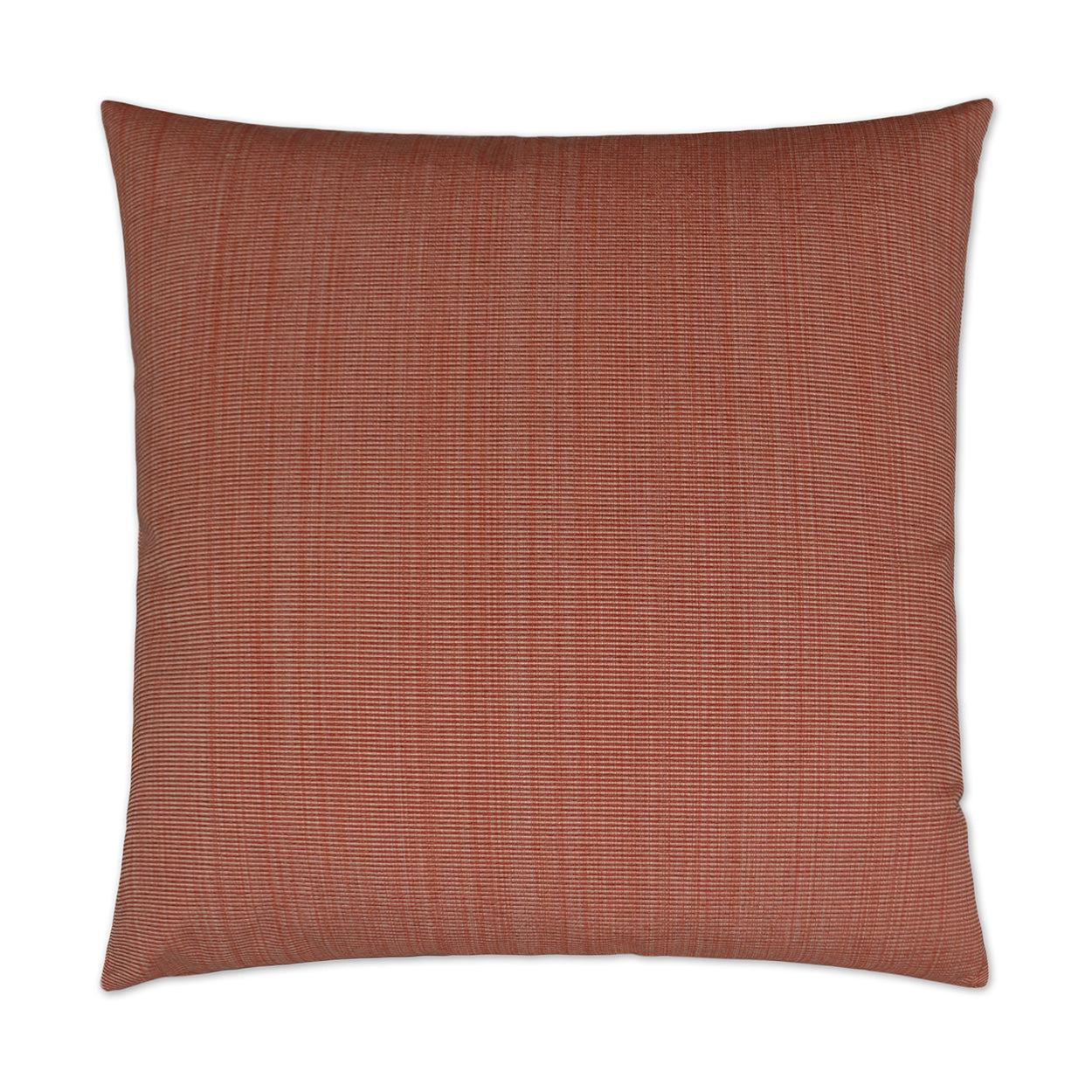 D.V. Kap Avery Salmon Red Throw Pillow With Insert
