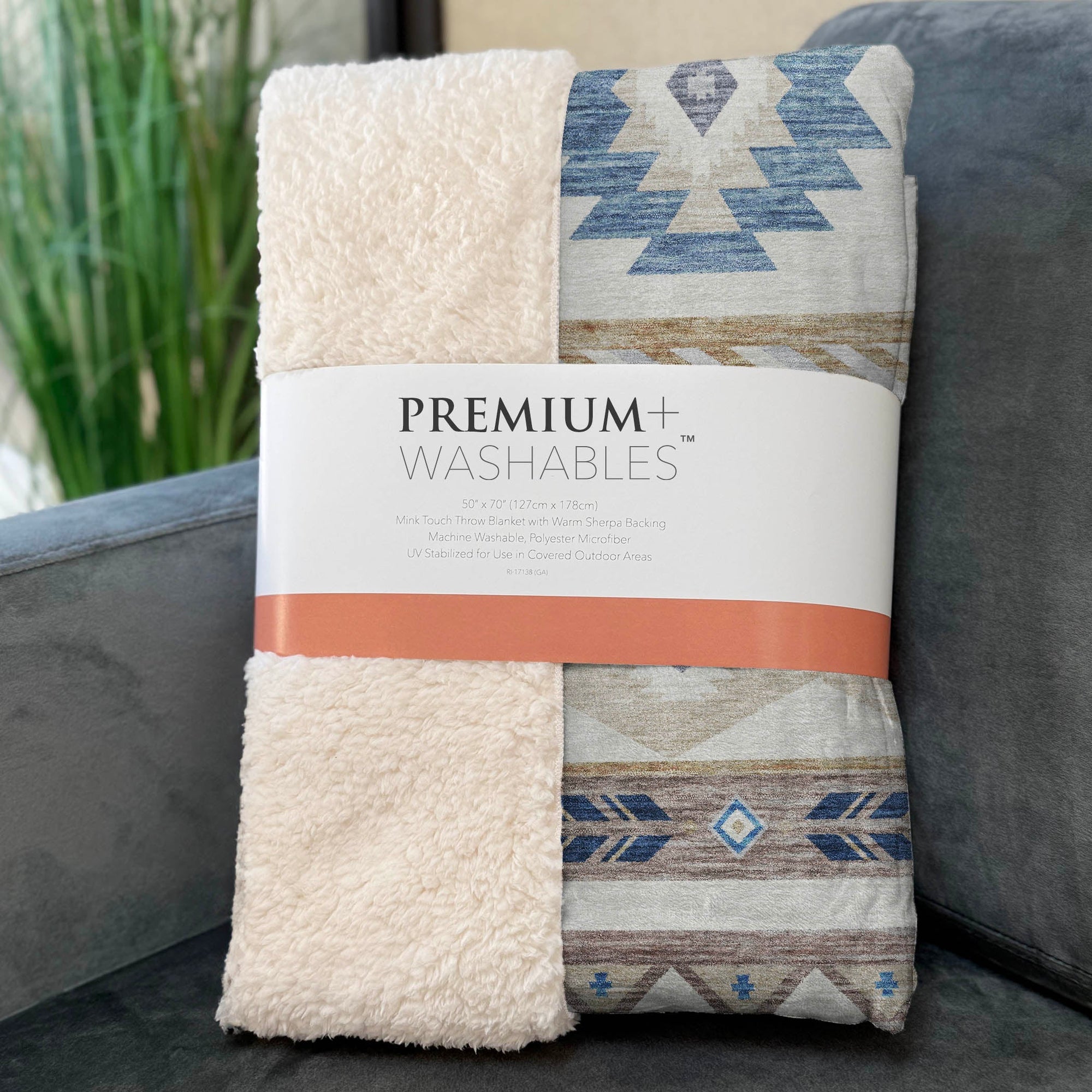 Addison Rugs Aztec 50" x 70" Throw Blanket