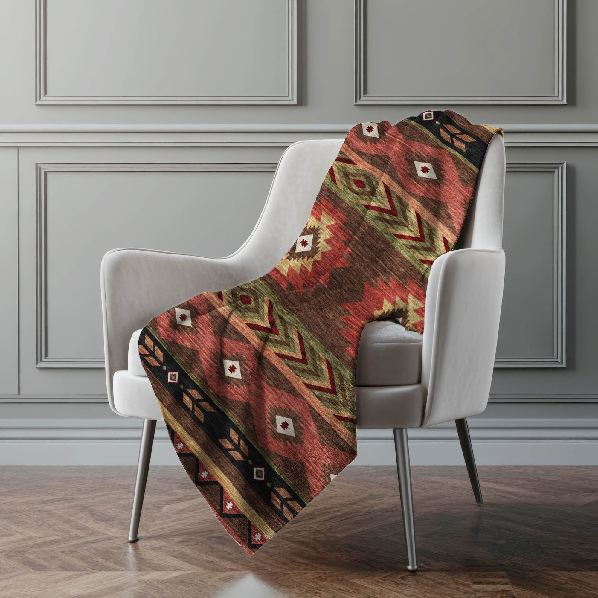 Addison Rugs Aztec 50" x 70" Throw Blanket