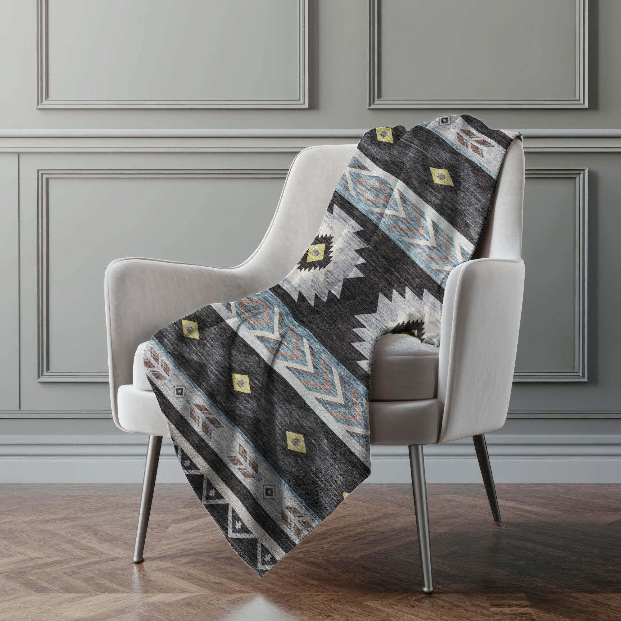 Addison Rugs Aztec 50" x 70" Throw Blanket