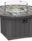 HDPE Round Fire Pit Table USA Made Elementz Blaze