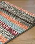 Baily Tweed Stripe Runner Outdoor Rugs