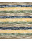 Baily Tweed Stripe Square Outdoor Rugs