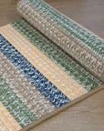 Baily Tweed Stripe Square Outdoor Rugs