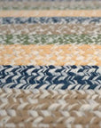 Baily Tweed Stripe Square Outdoor Rugs