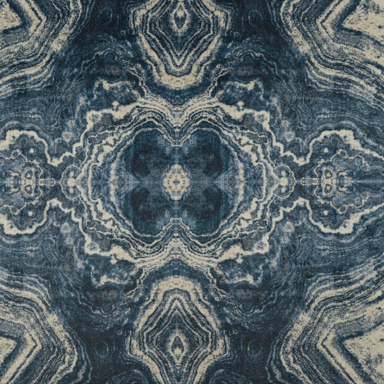 D.V. Kap Banding Indigo Blue Throw Pillow With Insert