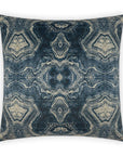 D.V. Kap Banding Indigo Blue Throw Pillow With Insert