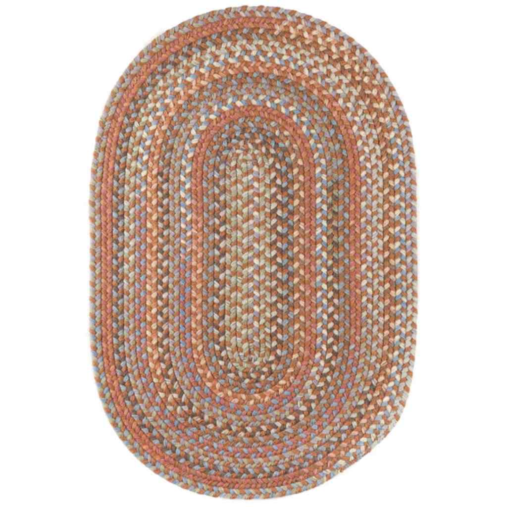 Bar Harbor Braided Oval Reversible Area Rugs
