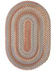 Bar Harbor Braided Oval Reversible Area Rugs